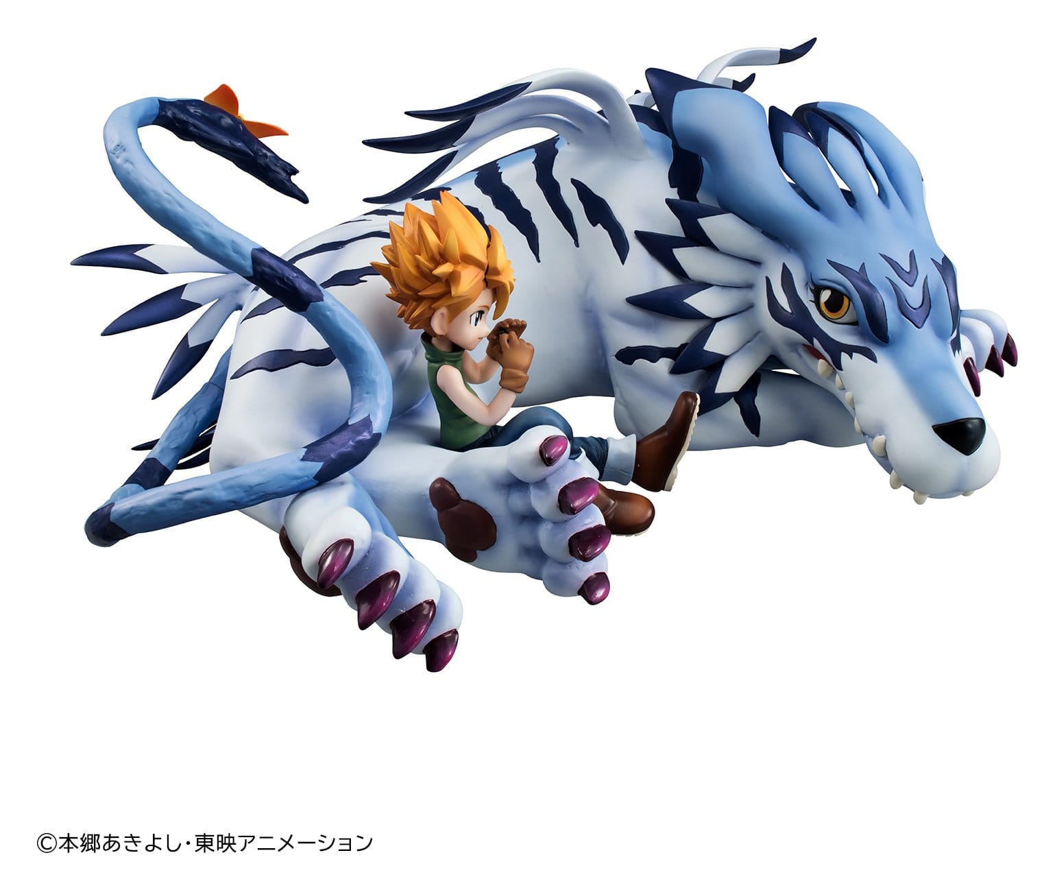 Digimon G.E.M. Series PVC Statue Garurumon & Ishida Yamato 25 cm - AniMuchuu