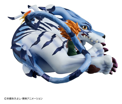 Digimon G.E.M. Series PVC Statue Garurumon & Ishida Yamato 25 cm - AniMuchuu