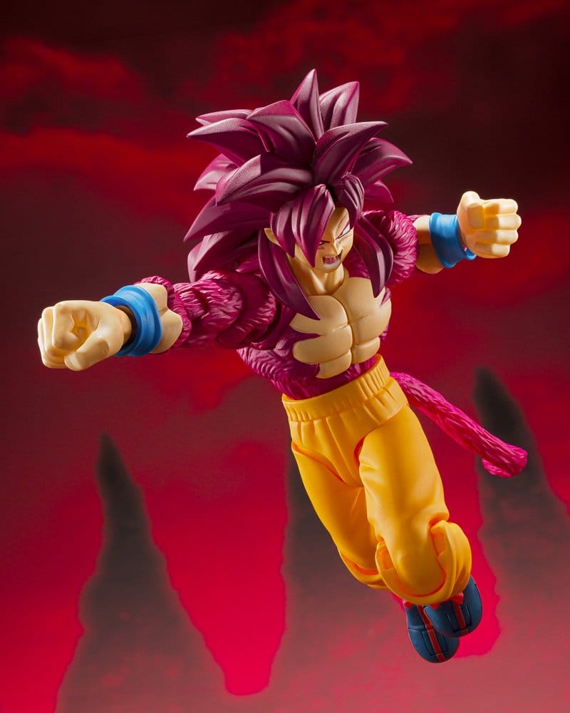 Dragon Ball S.H. Figuarts Action Figure Super Saiyan 4 Son Goku 15 cm - AniMuchuu