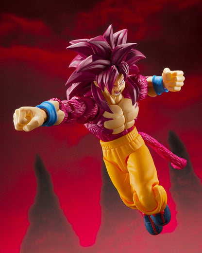 Dragon Ball S.H. Figuarts Action Figure Super Saiyan 4 Son Goku 15 cm - AniMuchuu