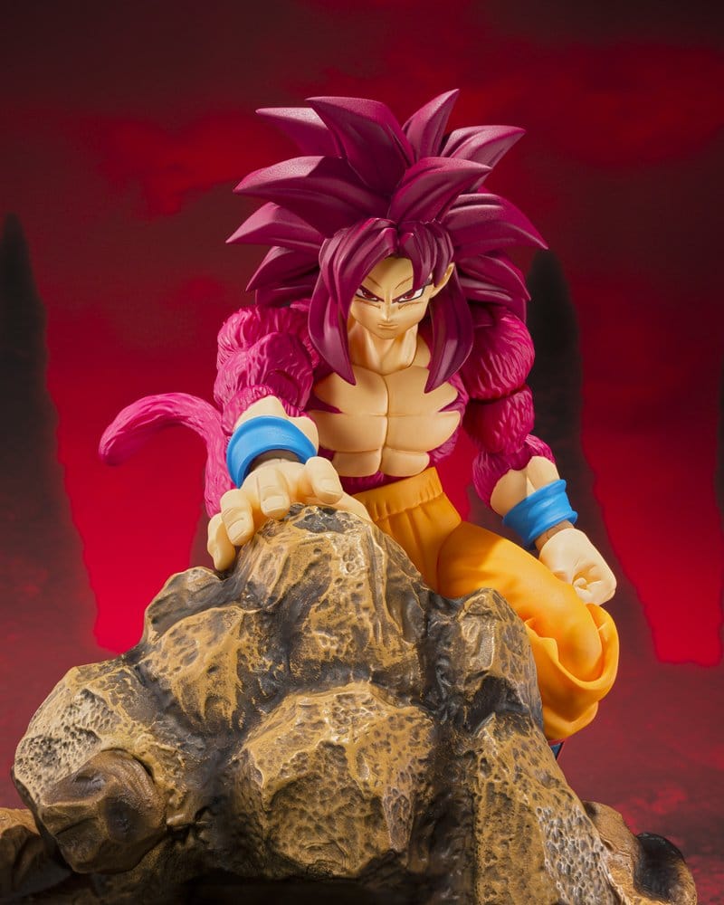 Dragon Ball S.H. Figuarts Action Figure Super Saiyan 4 Son Goku 15 cm - AniMuchuu