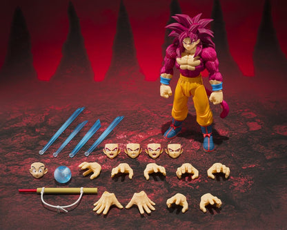 Dragon Ball S.H. Figuarts Action Figure Super Saiyan 4 Son Goku 15 cm - AniMuchuu