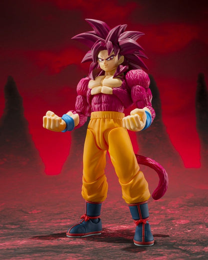 Dragon Ball S.H. Figuarts Action Figure Super Saiyan 4 Son Goku 15 cm - AniMuchuu