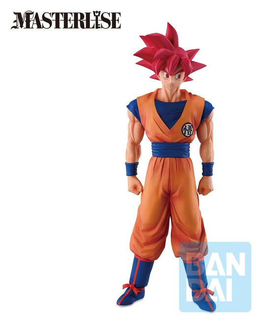 Dragon Ball Super Beerus Ichibansho Masterlise PVC Figure SSG Son Goku 25 cm - AniMuchuu