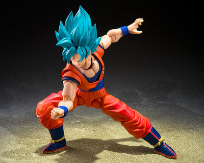 Dragon Ball Super S.H.Figuarts Action Figure SSG Son Goku: Blue Power 15 cm - AniMuchuu