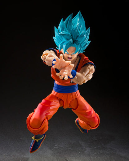 Dragon Ball Super S.H.Figuarts Action Figure SSG Son Goku: Blue Power 15 cm - AniMuchuu
