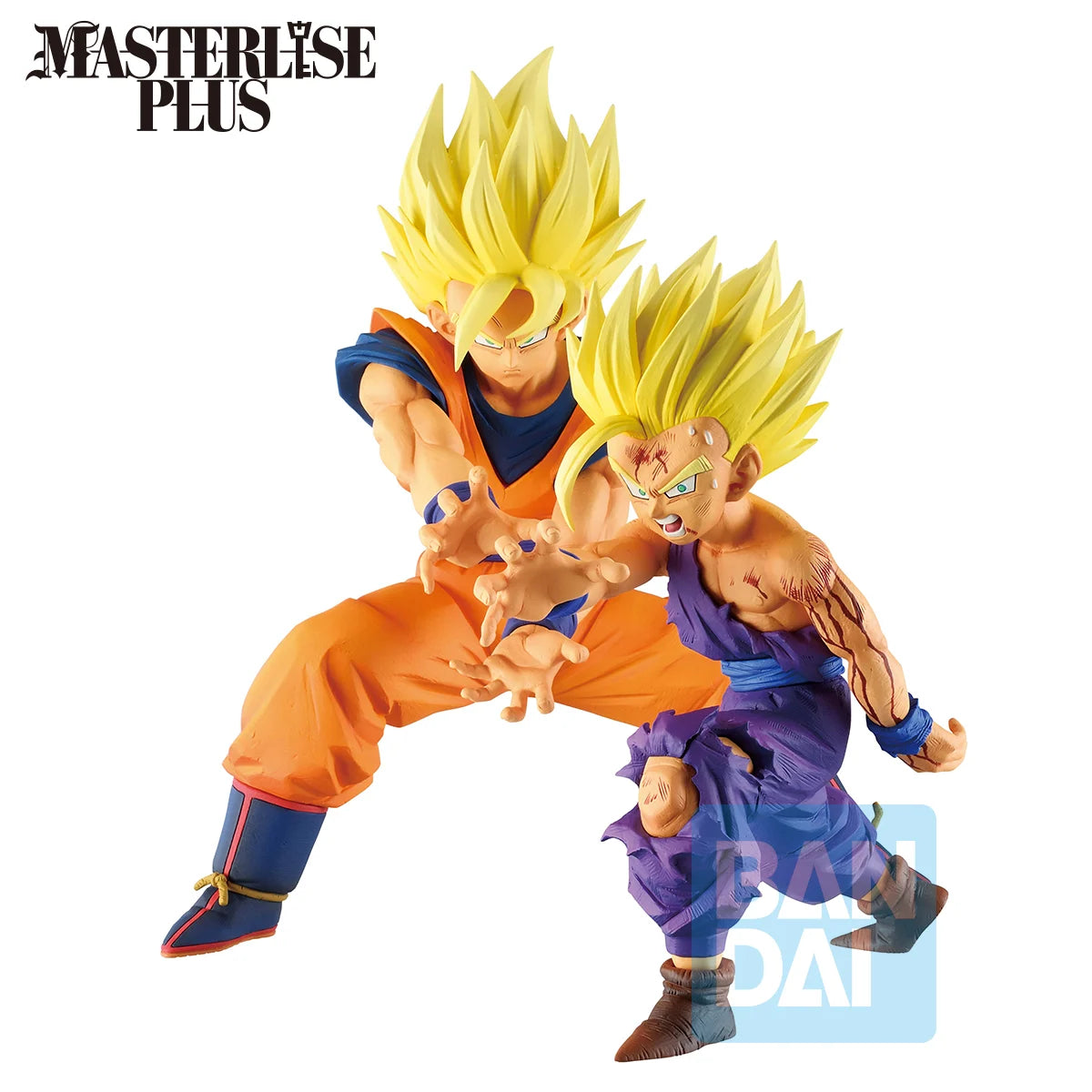Dragon Ball Z Ichibansho Masterlise Plus PVC Figure Father-Son Kamehameha 17 cm - AniMuchuu
