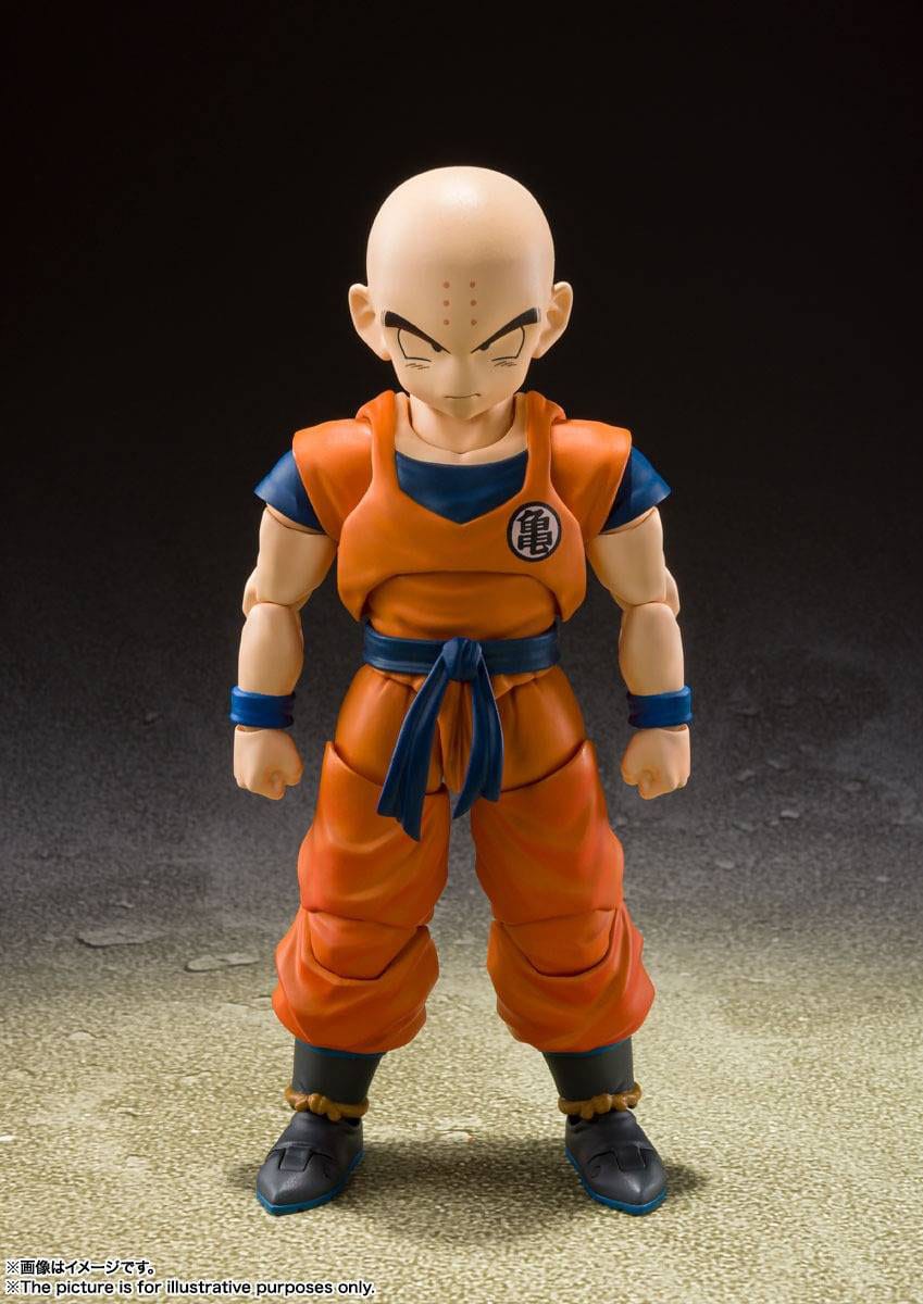 Dragon Ball Z SH Figuarts Action Figure Krillin-Earth's Strongest Man 12 cm