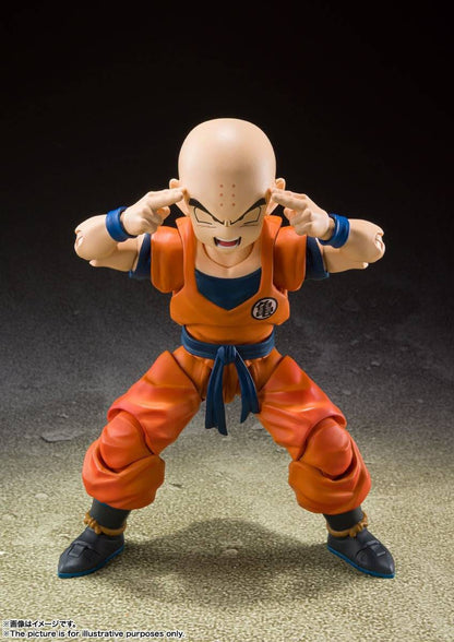 Dragon Ball Z SH Figuarts Action Figure Krillin-Earth's Strongest Man 12 cm