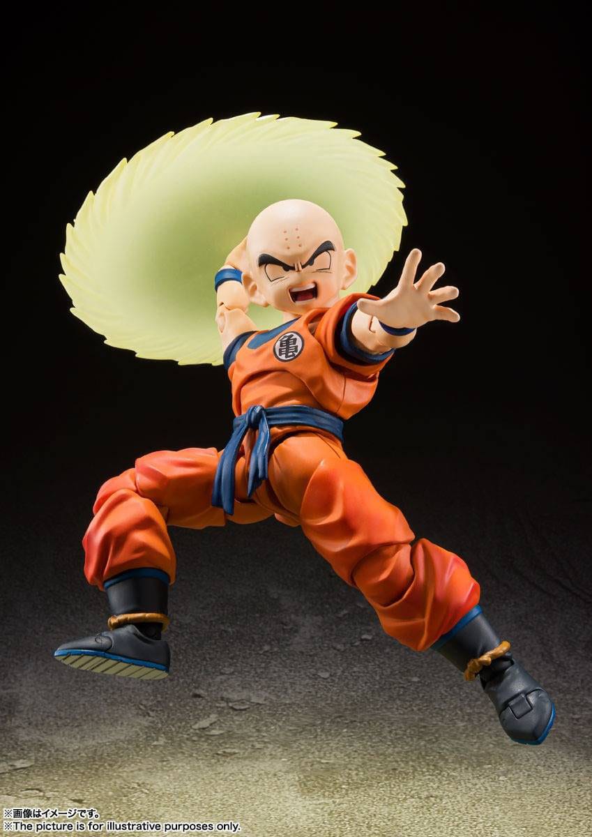 Dragon Ball Z SH Figuarts Action Figure Krillin-Earth's Strongest Man 12 cm
