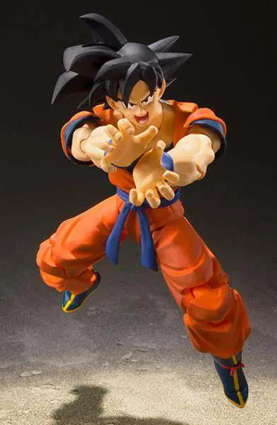 Dragon Ball Z S.H. Figuarts Action Figure Son Goku: Saiyan Raised on Earth 14 cm