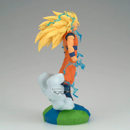 Dragon Ball Z History Box PVC Figure Super Saiyan 3 Son Goku 18 cm - AniMuchuu