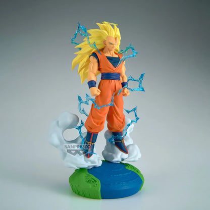 Dragon Ball Z History Box PVC Figure Super Saiyan 3 Son Goku 18 cm - AniMuchuu