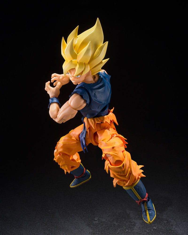 Dragon Ball Z S.H.Figuarts Action Figure Super Saiyan Son Goku 14 cm - AniMuchuu