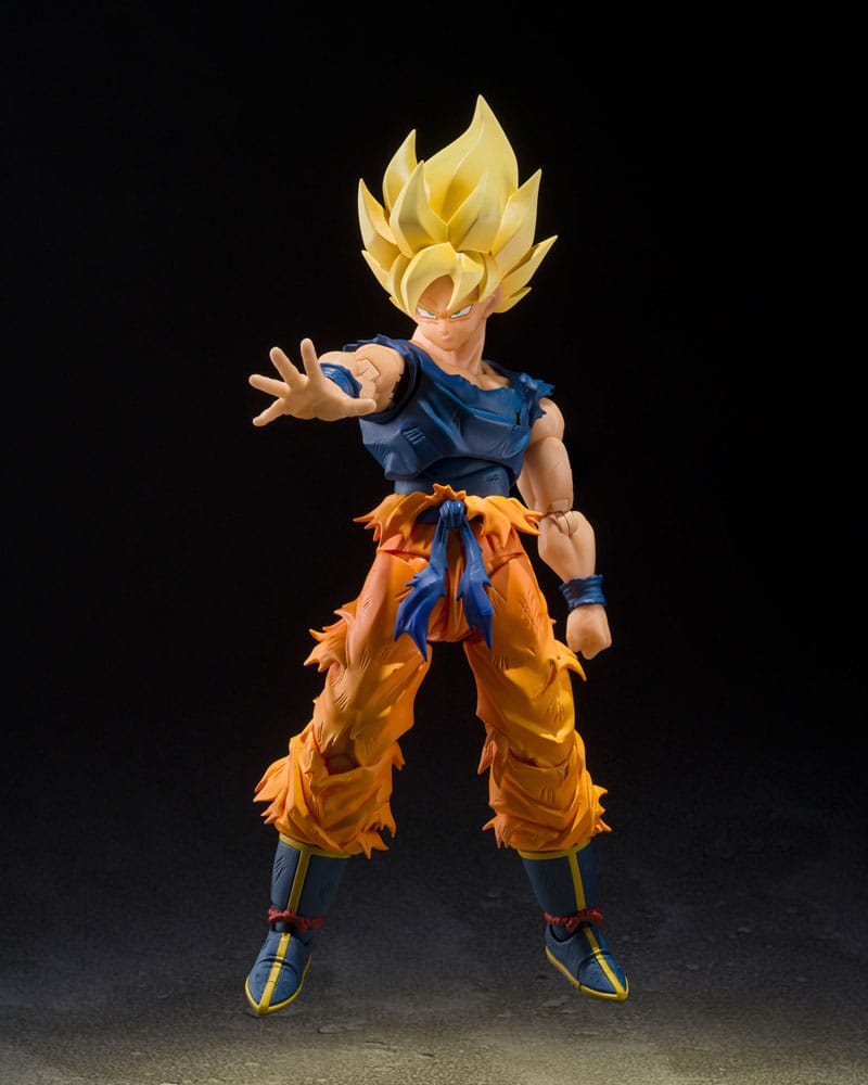 Dragon Ball Z S.H.Figuarts Action Figure Super Saiyan Son Goku 14 cm - AniMuchuu