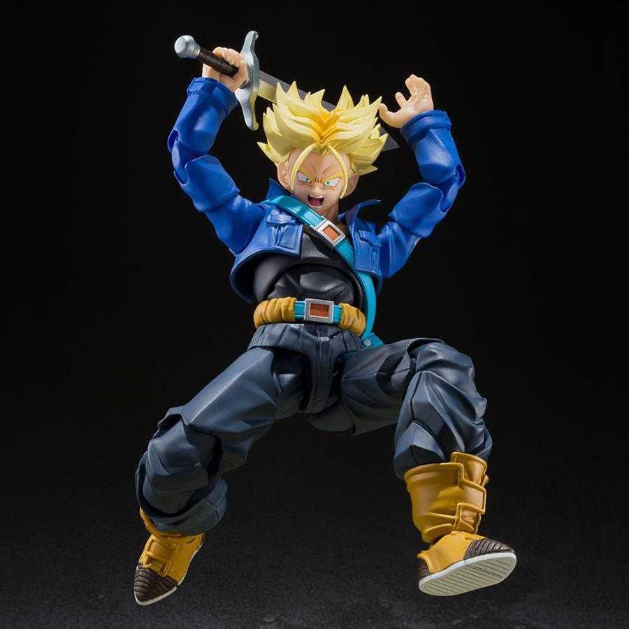 Dragon Ball Z SH Figuarts Action Figure Super Saiyan Trunks 14 cm