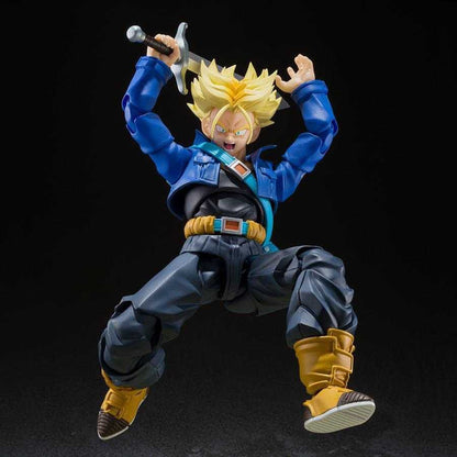 Dragon Ball Z SH Figuarts Action Figure Super Saiyan Trunks 14 cm