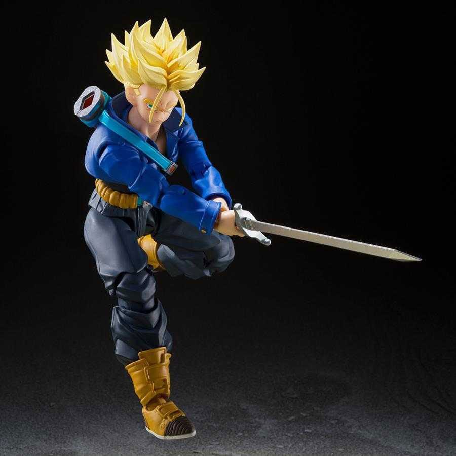 Dragon Ball Z SH Figuarts Action Figure Super Saiyan Trunks 14 cm
