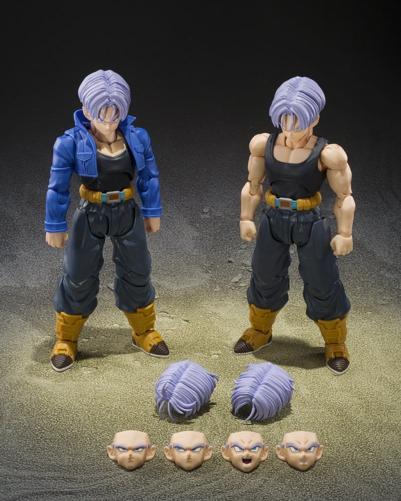 Dragon Ball Z S.H. Figuarts Action Figure Trunks 14 cm + Bonus - AniMuchuu