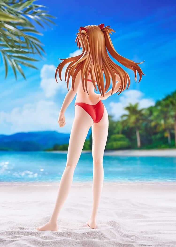 Rebuild of Evangelion Pop Up Parade L Beach Queens PVC Statue Asuka Langley 23 cm - AniMuchuu