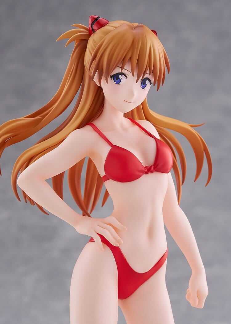 Rebuild of Evangelion Pop Up Parade L Beach Queens PVC Statue Asuka Langley 23 cm - AniMuchuu