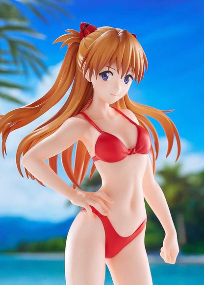 Rebuild of Evangelion Pop Up Parade L Beach Queens PVC Statue Asuka Langley 23 cm - AniMuchuu