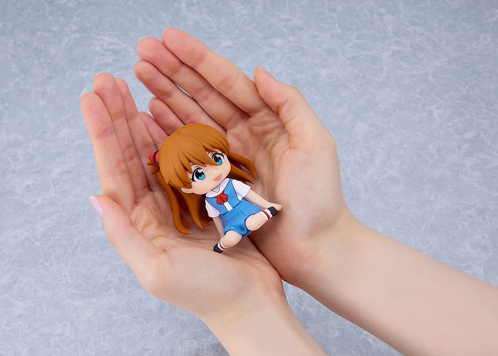 Rebuild of Evangelion Rubber Mascot Nendroid Mini Figure Asuka Langley 8 cm - AniMuchuu