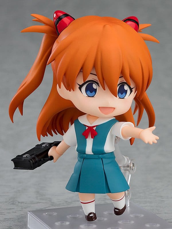 Rebuild of Evangelion Nendoroid Action Figure Asuka Langley: School 10 cm - AniMuchuu