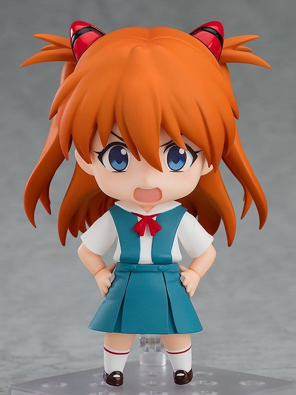 Rebuild of Evangelion Nendoroid Action Figure Asuka Langley: School 10 cm - AniMuchuu