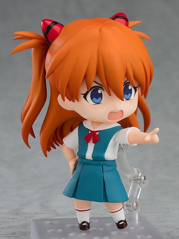 Rebuild of Evangelion Nendoroid Action Figure Asuka Langley: School 10 cm - AniMuchuu