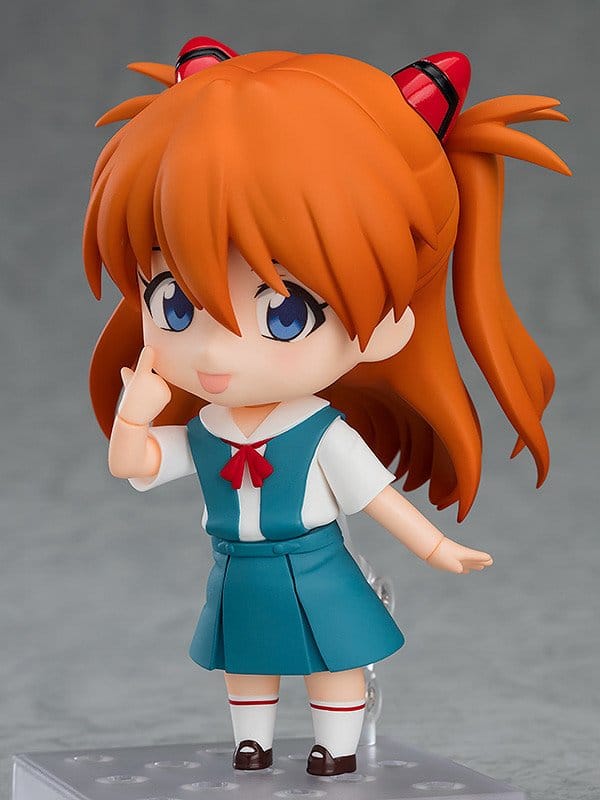 Rebuild of Evangelion Nendoroid Action Figure Asuka Langley: School 10 cm - AniMuchuu