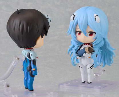Rebuild of Evangelion Nendoroid Action Figure Rei Ayanami: Long Hair 10 cm - AniMuchuu