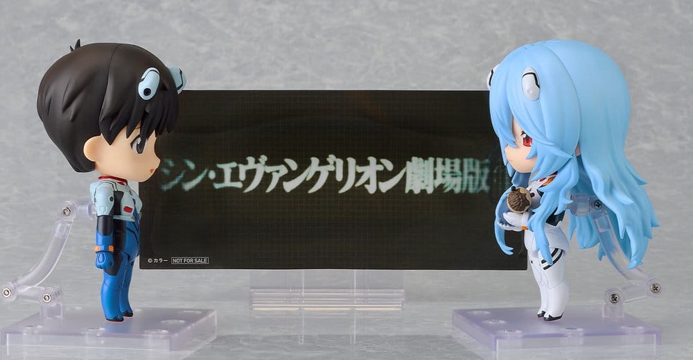 Rebuild of Evangelion Nendoroid Action Figure Rei Ayanami: Long Hair 10 cm - AniMuchuu