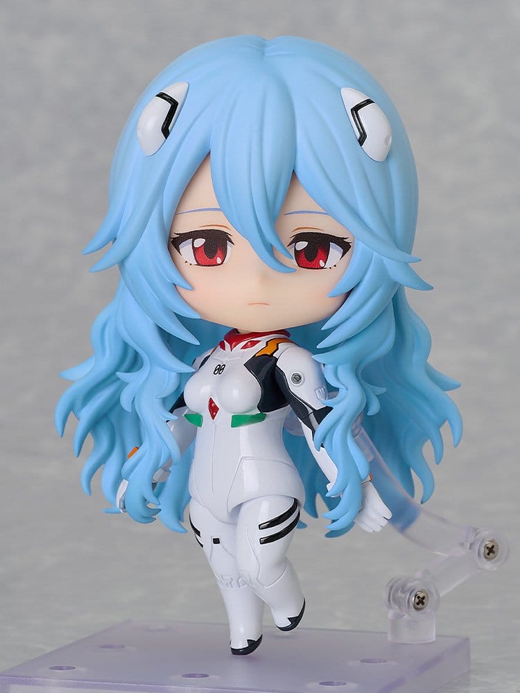 Rebuild of Evangelion Nendoroid Action Figure Rei Ayanami: Long Hair 10 cm - AniMuchuu
