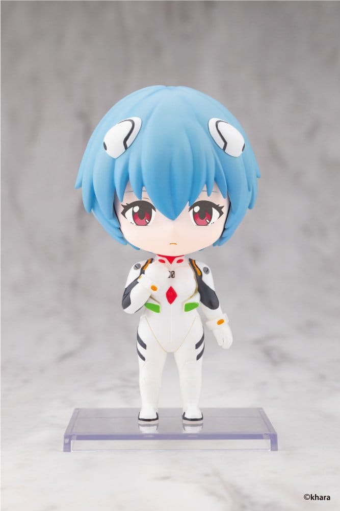 Evangelion Oshi Works Mini Figure Rei Ayanami 10 cm - AniMuchuu
