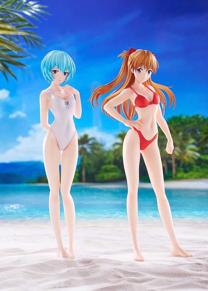 Rebuild of Evangelion Pop Up Parade L Beach Queens PVC Statue Rei Ayanami 22 cm - AniMuchuu