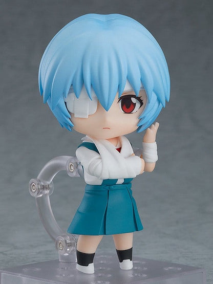Rebuild of Evangelion Nendoroid Action Figure Rei Ayanami: School 10 cm - AniMuchuu