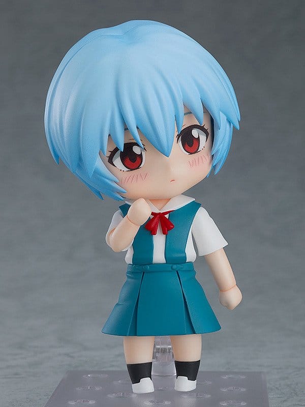 Rebuild of Evangelion Nendoroid Action Figure Rei Ayanami: School 10 cm - AniMuchuu