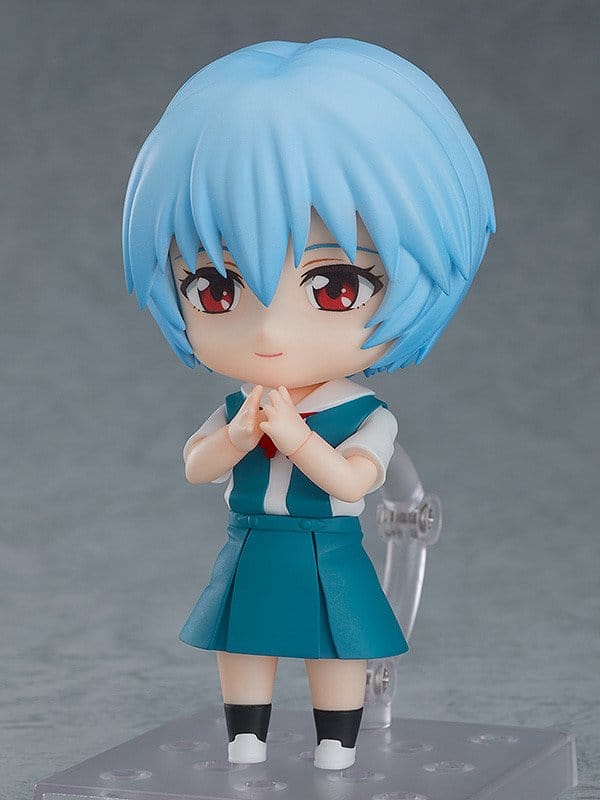 Rebuild of Evangelion Nendoroid Action Figure Rei Ayanami: School 10 cm - AniMuchuu