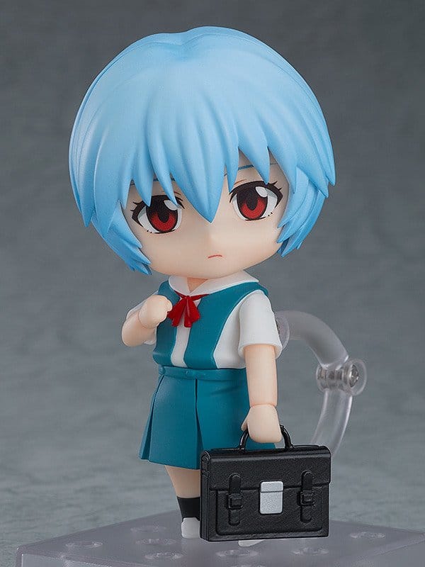 Rebuild of Evangelion Nendoroid Action Figure Rei Ayanami: School 10 cm - AniMuchuu