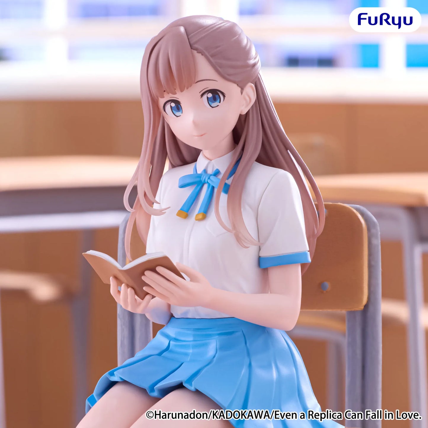 Even A Replica Can Fall In Love Noodle Stopper PVC Statue Nao 14 cm - AniMuchuu