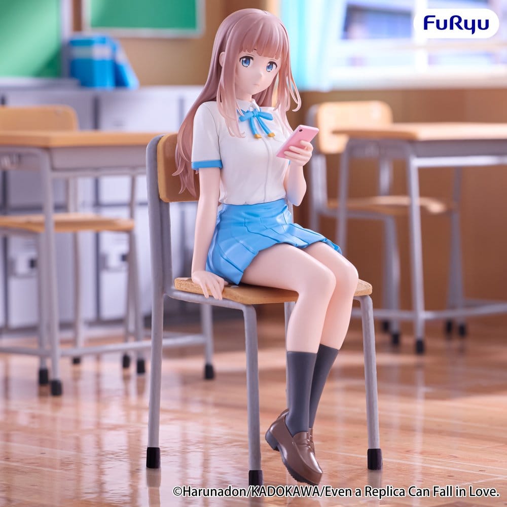 Even a Replica Can Fall in Love Noodle Stopper PVC Figure Sunao Aikawa 14 cm - AniMuchuu