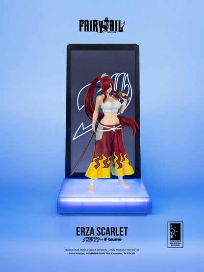 Fairy Tail Neon Figure 1/9 Erza Scarlet 25 cm - AniMuchuu