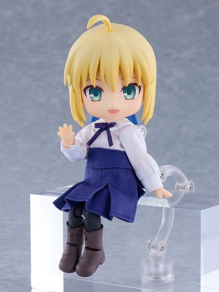 Fate/stay night Nendoroid Doll Action Figure Saber: Casual Outfit Ver. 14 cm - AniMuchuu