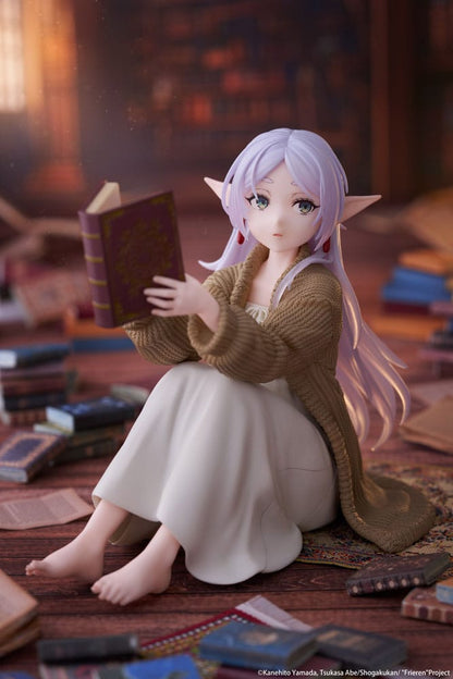 Frieren: Beyond Journey's End PVC Statue Desktop Cute Figure Frieren 13 cm - AniMuchuu