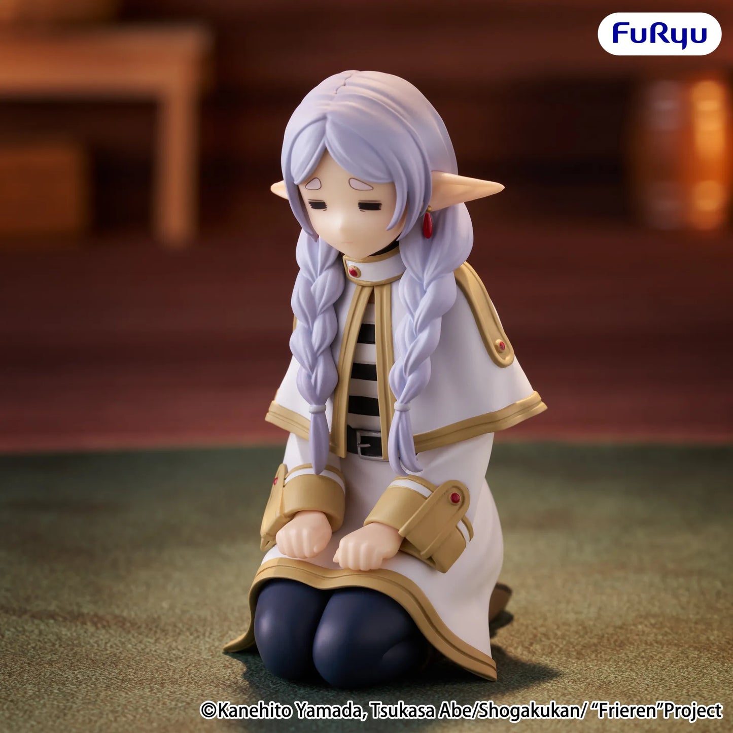 Frieren: Beyond Journey's End Noodle Stopper PVC Statue Frieren Downcast 9 cm - AniMuchuu