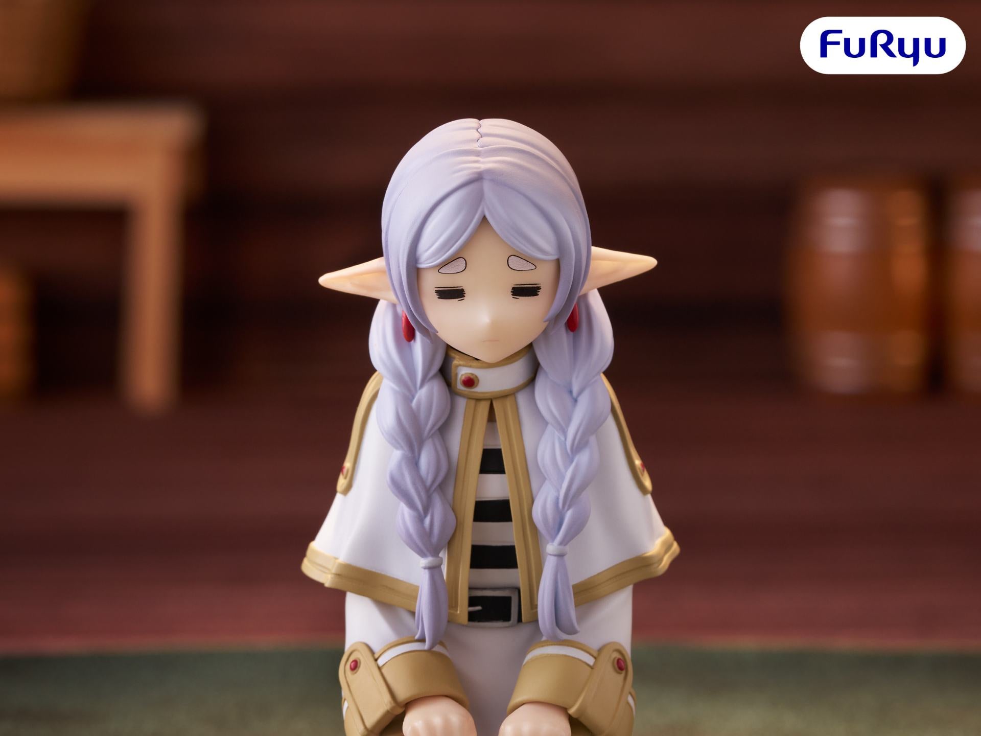 Frieren: Beyond Journey's End Noodle Stopper PVC Statue Frieren Downcast 9 cm - AniMuchuu