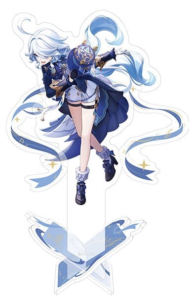 Genshin Impact 6th Anniversary Celebration Acrylic Standee Furina 9 cm
