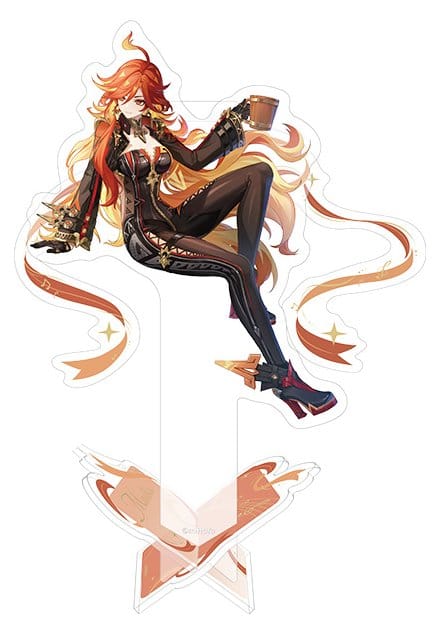Genshin Impact 6th Anniversary Celebration Acrylic Standee Mavuika 10 cm - AniMuchuu