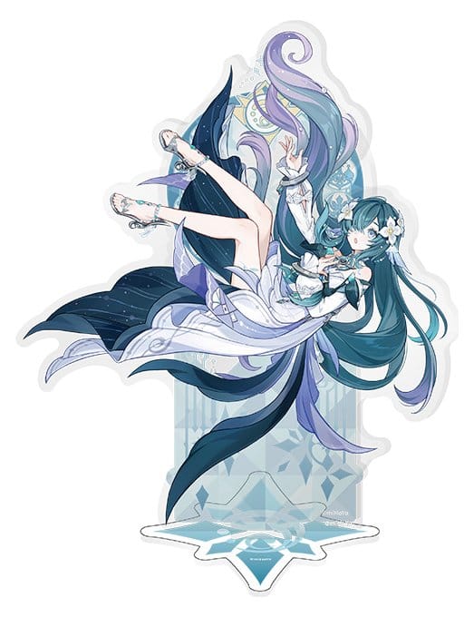 Genshin Impact Snezhnaya Themed Series Acrylic Standee Vodyanitsa 19 cm - AniMuchuu